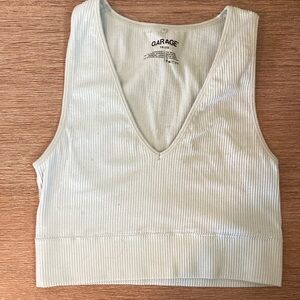 Garage Light Green Stella Tank Top